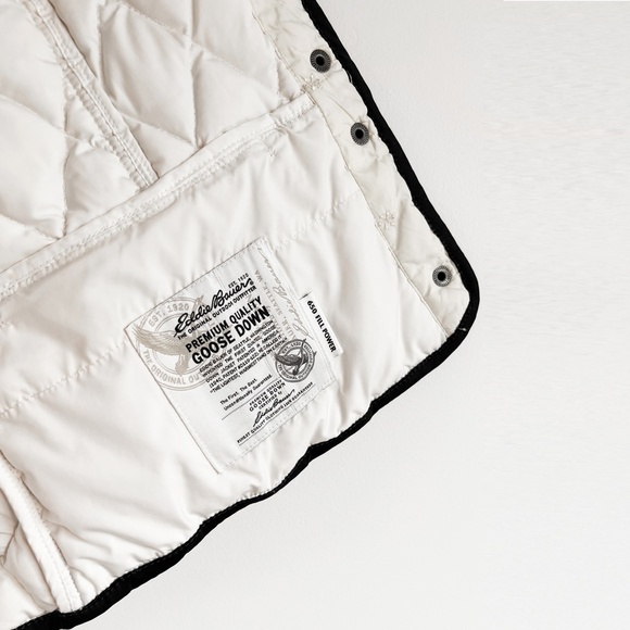 Vintage Y2K Eddie Bauer Goose Down Quilted Vest - Picture 6 of 7